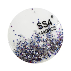 Strass Swarovski 1.5mm Azul Furta Cor 1.440 Peças Strass Swarovski 1.5mm Azul Furta Cor 1.440 Peças