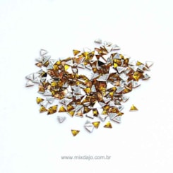 Strass Triângulo 2mm 200 Peças Strass Triângulo 2mm 200 Peças