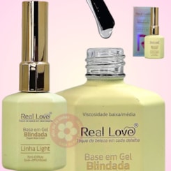 Super Gel base Blindado Real Love 15ml Intenso Super Gel base Blindado Real Love 15ml Intenso