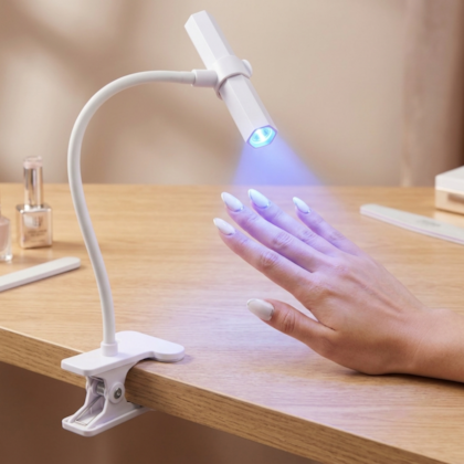 Suporte Flexível de Mesa para Lanterna/Luminária Portátil