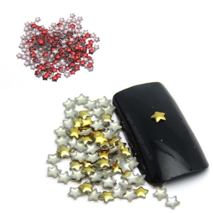 Tachinha Estrela 2mm 100 Peças -