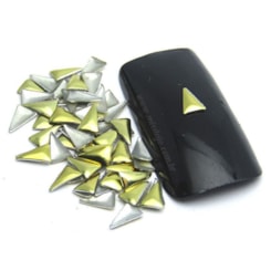 Tachinha Triangular 4x2mm 100 Peças Tachinha Triangular 4x2mm 100 Peças