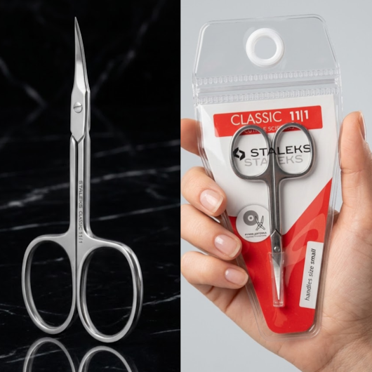 Tesoura de Unhas Staleks - SC-11-1 - Serie Classic 11 - Lamina Fina para unhas