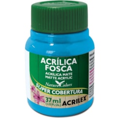 Tinta Acrílica Fosca Acrilex 37ml Cor: Azul Celeste 503 Tinta Acrílica Fosca Acrilex 37ml Cor: Azul Celeste 503