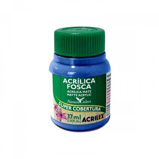 Tinta Acrílica Fosca Acrilex 37ml Cor: Azul Turquesa 501 - Imagem principal - a860c978-24c3-4cfc-9a87-3003d1bd867d