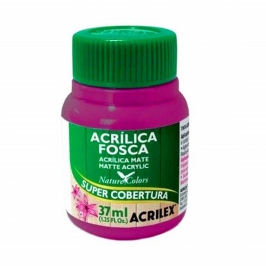 Tinta Acrílica Fosca Acrilex 37ml Cor: Fuchsia 804 - Imagem principal - 81f77d02-a69c-44a2-829f-97c14cecab8c