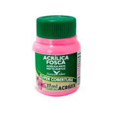 Tinta Acrílica Fosca Acrilex 37ml Cor: Pink 527 Tinta Acrílica Fosca Acrilex 37ml Cor: Pink 527