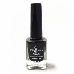 Tinta para Carimbo Piu Bella 10ml Preto Tinta para Carimbo Piu Bella 10ml Preto