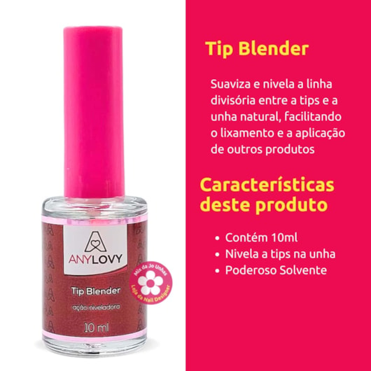 Tip Blender Any love Ação niveladora de tips 10ml para unhas