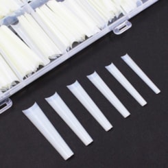 Tips Natural Com 240un Extra Longa Reta 64 Tips Natural Com 240un Extra Longa Reta 64