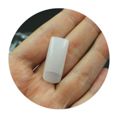 Tips Natural Quadrada 100un Tips Natural Quadrada 100un