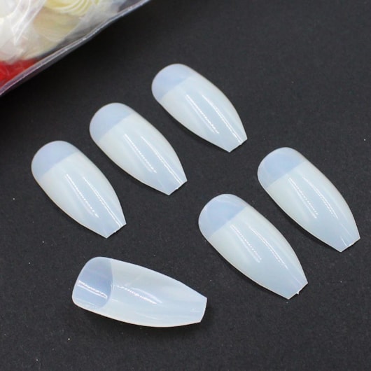 Tips para unhas côncavas modelo Bailarina 500un para unhas