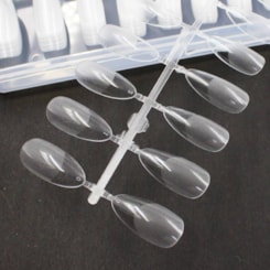 Tips Soft Gel Helen Color Almond 240un Tips Soft Gel Helen Color Almond 240un