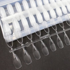 Tips Soft Gel Helen Color Almond 240un Tips Soft Gel Helen Color Almond 240un