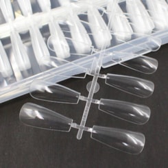 Tips Soft Gel Helen Color Bailarina 240un Base Fosca Tips Soft Gel Helen Color Bailarina 240un Base Fosca