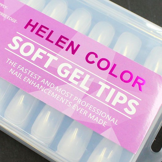 Tips Soft Gel Helen Color Stiletto 240un - Imagem principal - 28b2887b-1b5d-483c-a09f-528f2cebac99