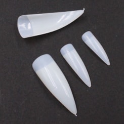 Tips Stiletto Curva Natural helen color 100un Tips Stiletto Curva Natural helen color 100un