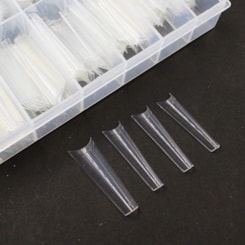 Tips Stiletto Transparente 240un Helen Color Tips Stiletto Transparente 240un Helen Color