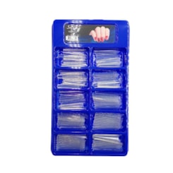 Tips Transparente Curvatura C Sioux Bailarina extra longa 100un Tips Transparente Curvatura C Sioux Bailarina extra longa 100un