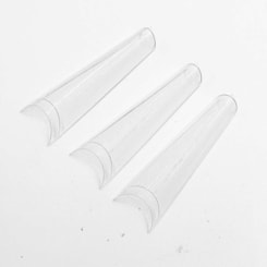 Tips Transparente Curvatura C Sioux Bailarina extra longa 100un Tips Transparente Curvatura C Sioux Bailarina extra longa 100un