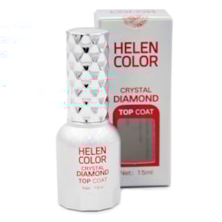 Top Coat 2X Mais Brilho Helen Color Crystal Diamond 15ml C/ Anvisa Top Coat 2X Mais Brilho Helen Color Crystal Diamond 15ml C/ Anvisa
