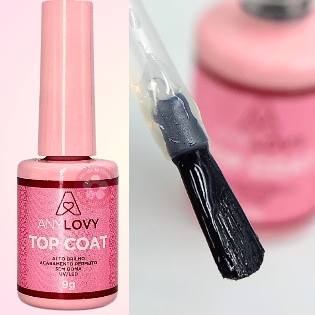 Top coat alto brilho Any Love 9g Selante | Mix da Jo