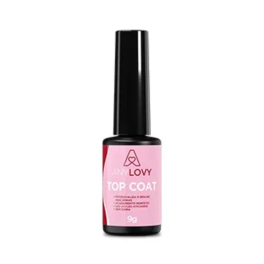 Top coat alto brilho Any Love 9g Selante para unhas