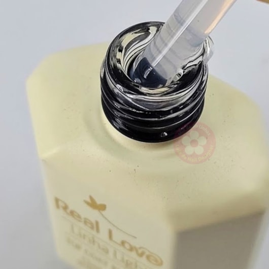 Top coat Blindado Real Love 15ml sem Hema e TPO para unhas