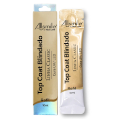 Top coat Blindado Real Love AllSmile Refil 10ml