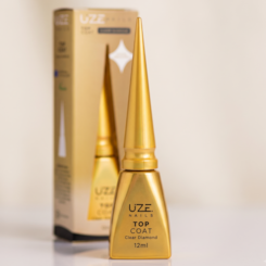Top Coat Clear Diamond 12ml Uze Nails