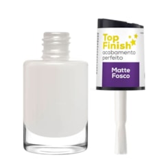 Top coat fosco Cora 10ml para unhas naturais Top coat fosco Cora 10ml para unhas naturais
