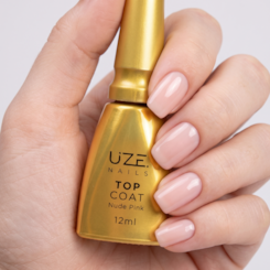 Top Coat Nude Pink Uze Nails 12ml