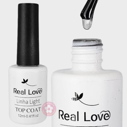 Top coat Real Love 12ml Tradicional