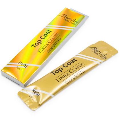 Top coat Real Love AllSmile Sachê Refil 10ml