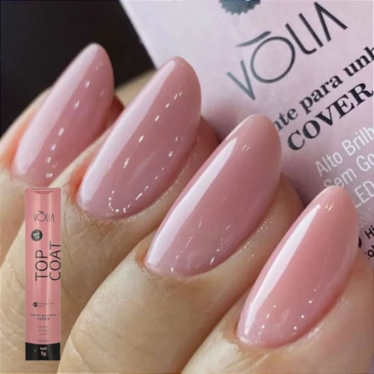 Top Coat sache volia Cover 9g Refil para unhas