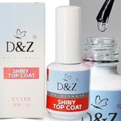 Top Coat Shiny D&Z 15g UV/LED Ultra fino