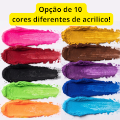 Torre Acrílico Colorido Seven 30g - Com Anvisa