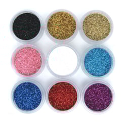 Torre de Glitter - 9 Cores Torre de Glitter - 9 Cores