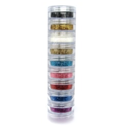 Torre de Glitter - 9 Cores Torre de Glitter - 9 Cores