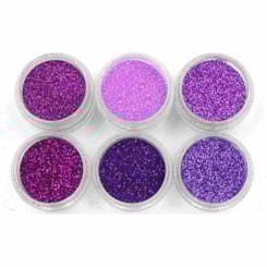 Torre De Glitter Degrade Lilas, Roxo E Pink Torre De Glitter Degrade Lilas, Roxo E Pink