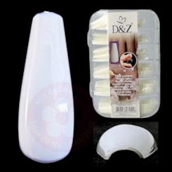 Unhas Postiças Bailarina Natural 120 Peças Unhas Postiças Bailarina Natural 120 Peças