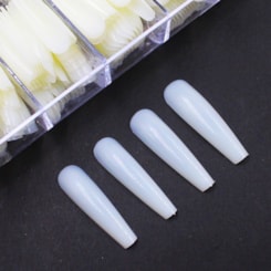 Unhas Postiças Bailarina Natural 480un Caixa Unhas Postiças Bailarina Natural 480un Caixa